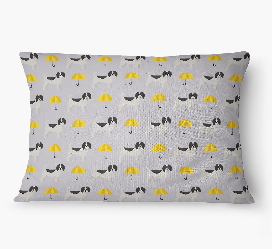 'Umbrella Pattern' - Personalized {breedFullName} Dog Bed
