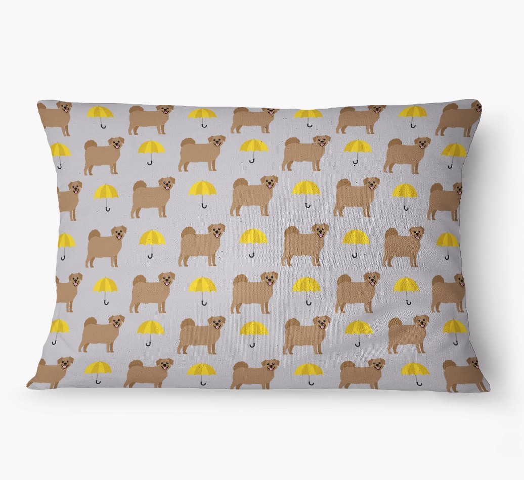 'Umbrella Pattern' - Personalized {breedFullName} Dog Bed