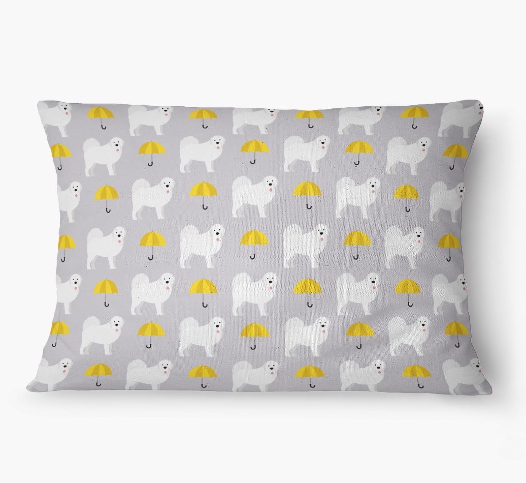 'Umbrella Pattern' - Personalized {breedFullName} Dog Bed