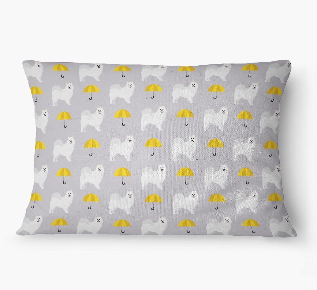 'Umbrella Pattern' - Personalized {breedFullName} Dog Bed