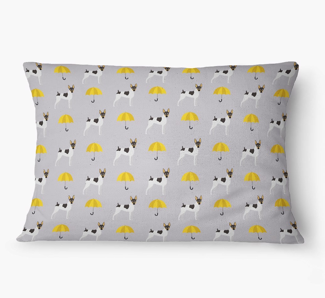 'Umbrella Pattern' - Personalized {breedFullName} Dog Bed