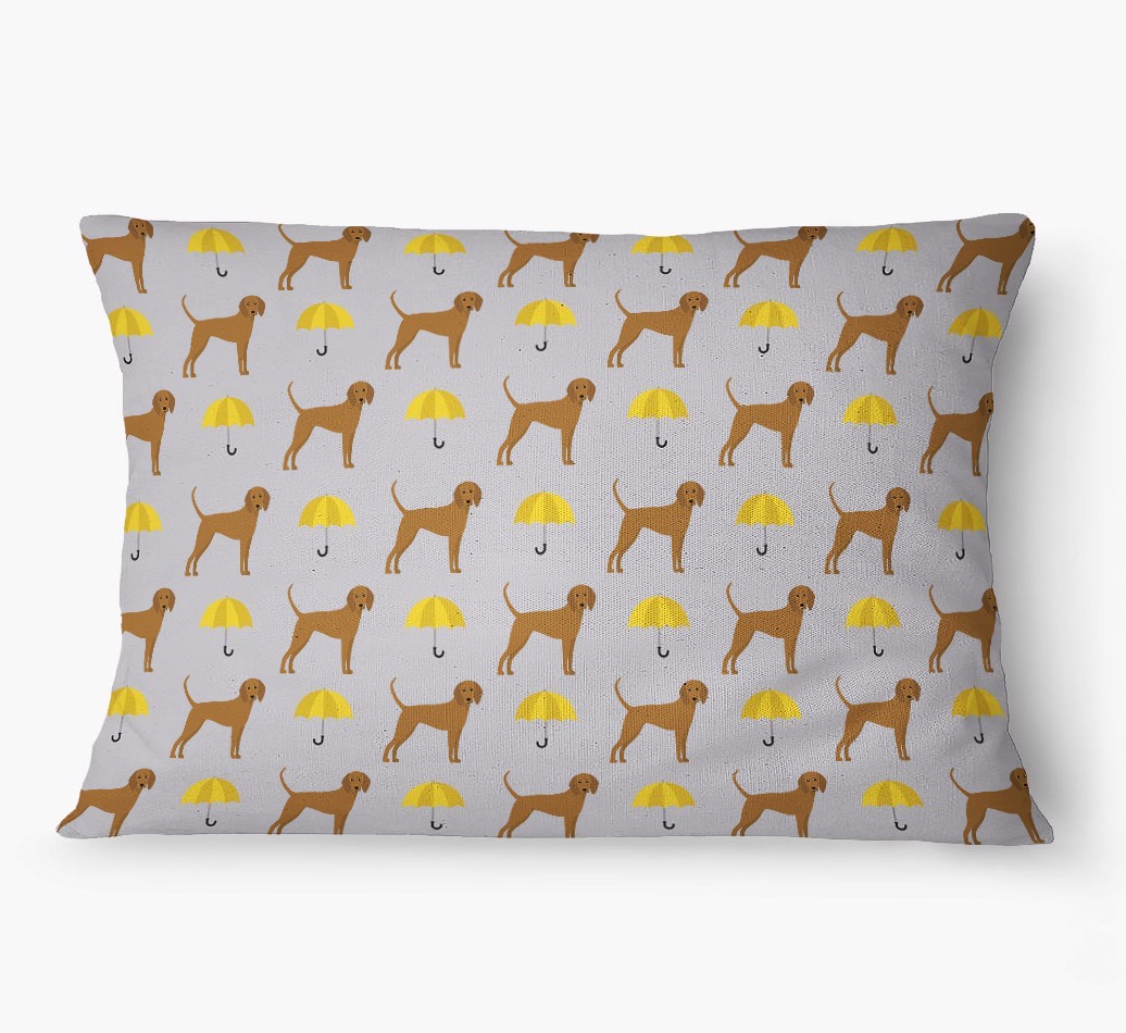 'Umbrella Pattern' - Personalized {breedFullName} Dog Bed