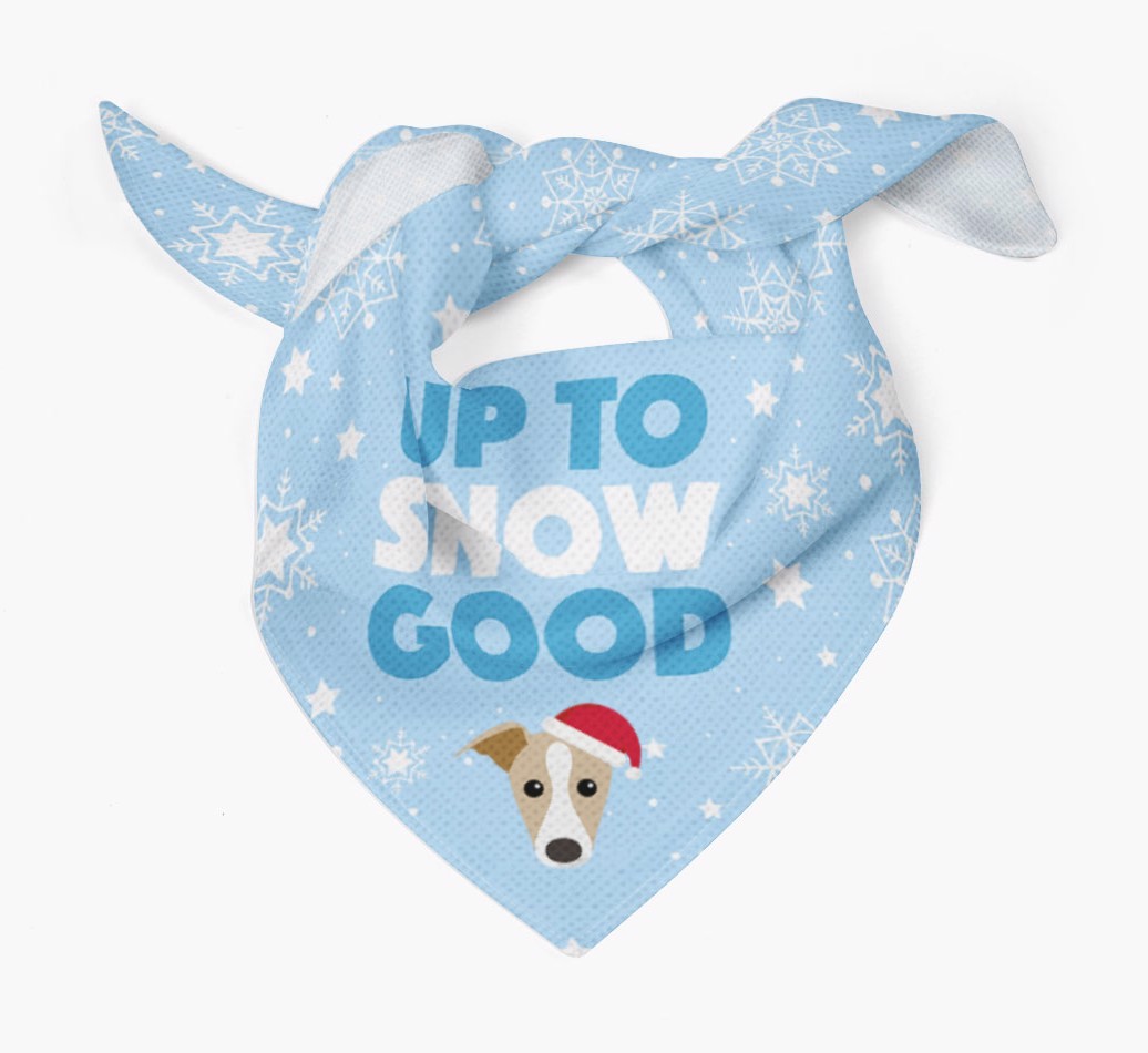 Up to Snow Good: Personalised {breedFullName} Bandana