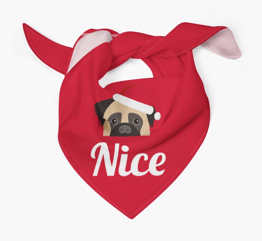 Nice: Personalised {breedFullName} Bandana