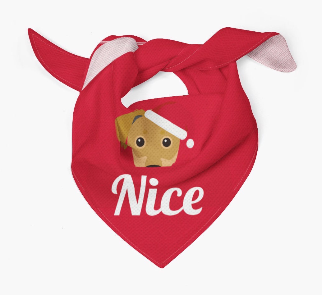 Nice: Personalised {breedFullName} Bandana