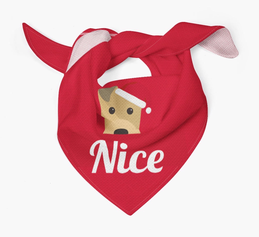 Nice: Personalised {breedFullName} Bandana