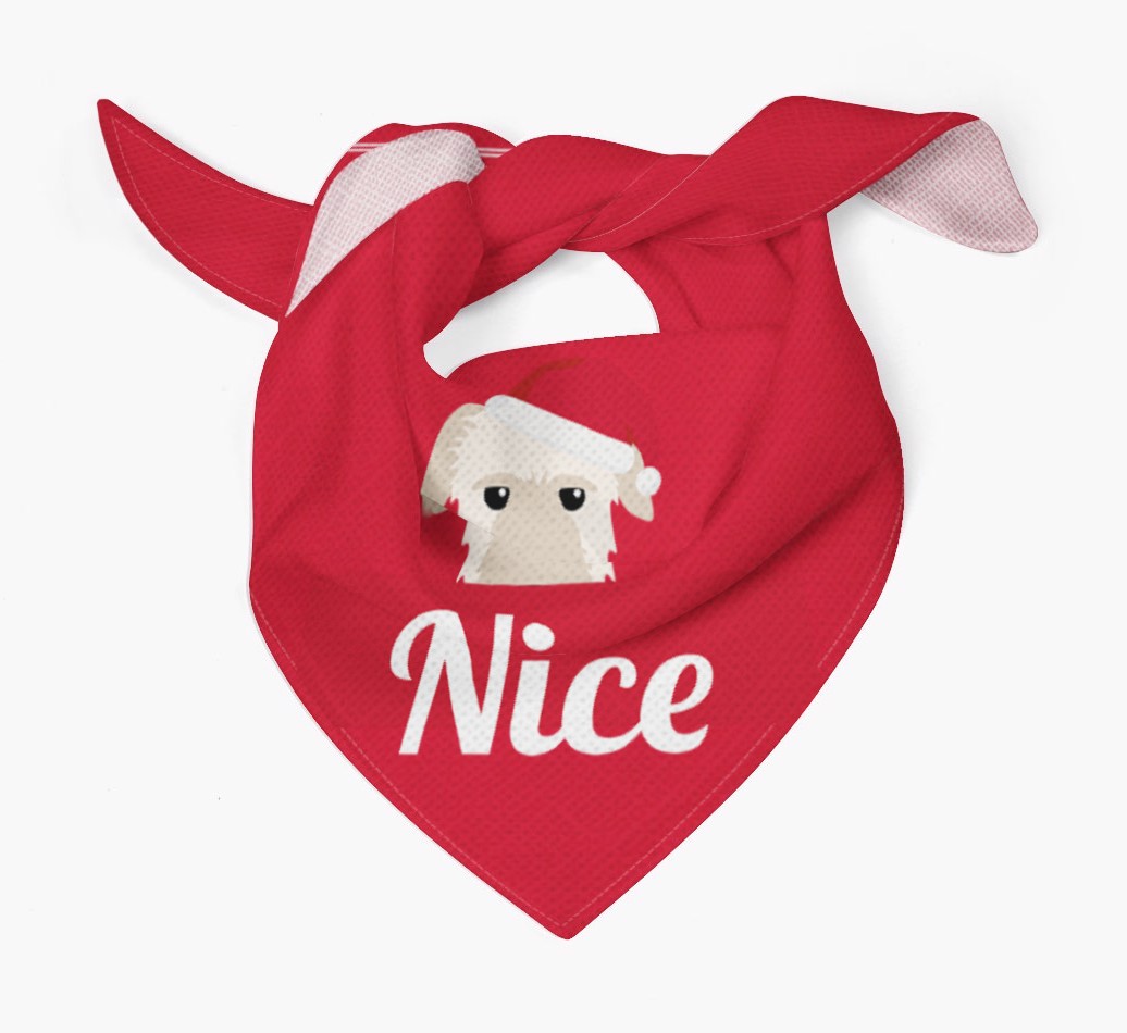 Nice: Personalised {breedFullName} Bandana