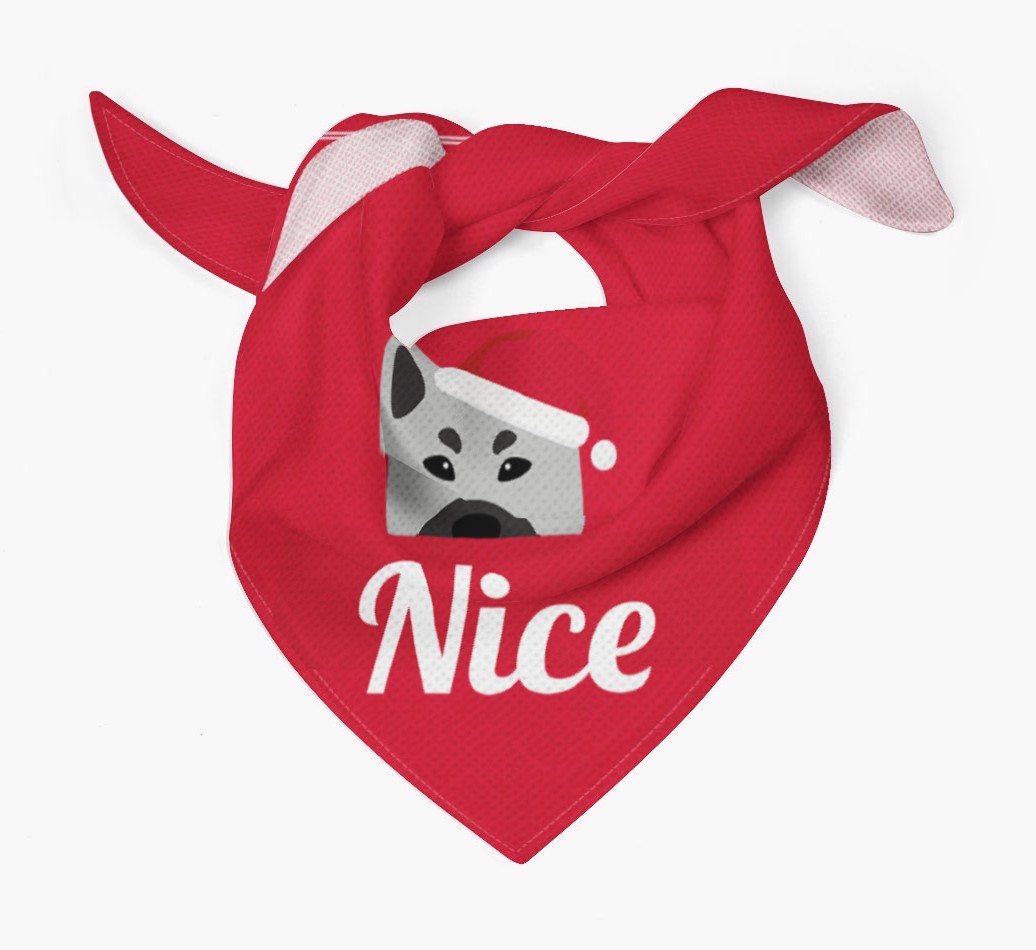 Nice: Personalised {breedFullName} Bandana