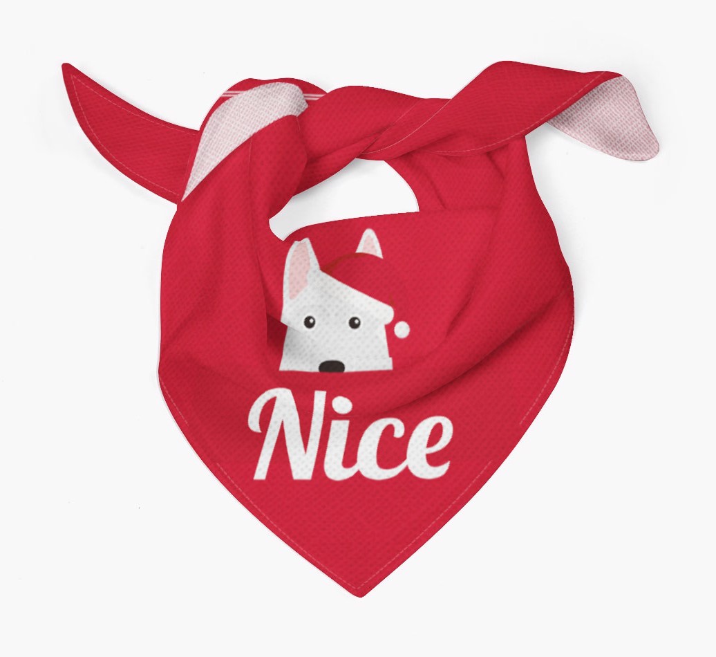 Nice: Personalised {breedFullName} Bandana