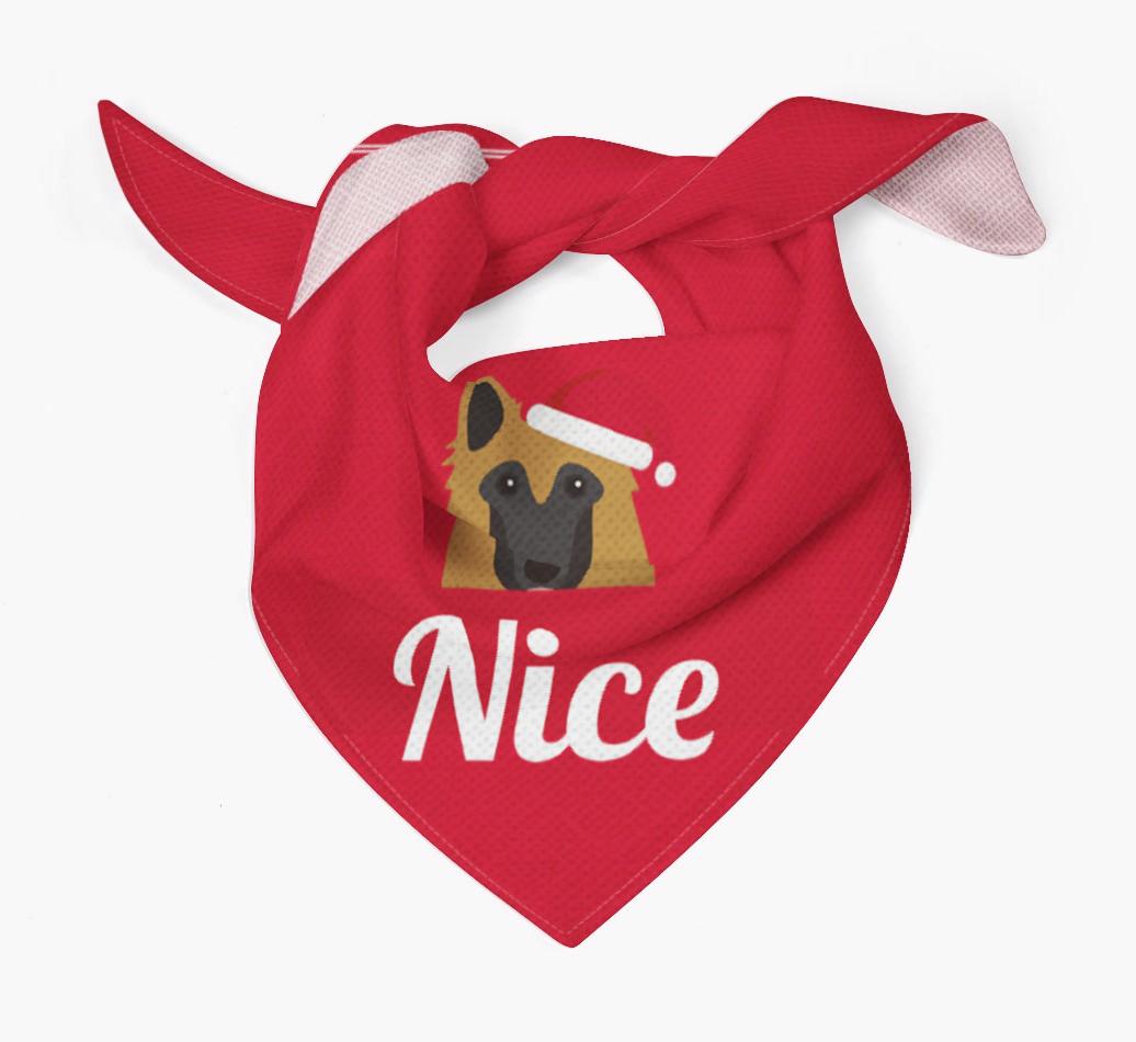 Nice: Personalized {breedFullName} Bandana