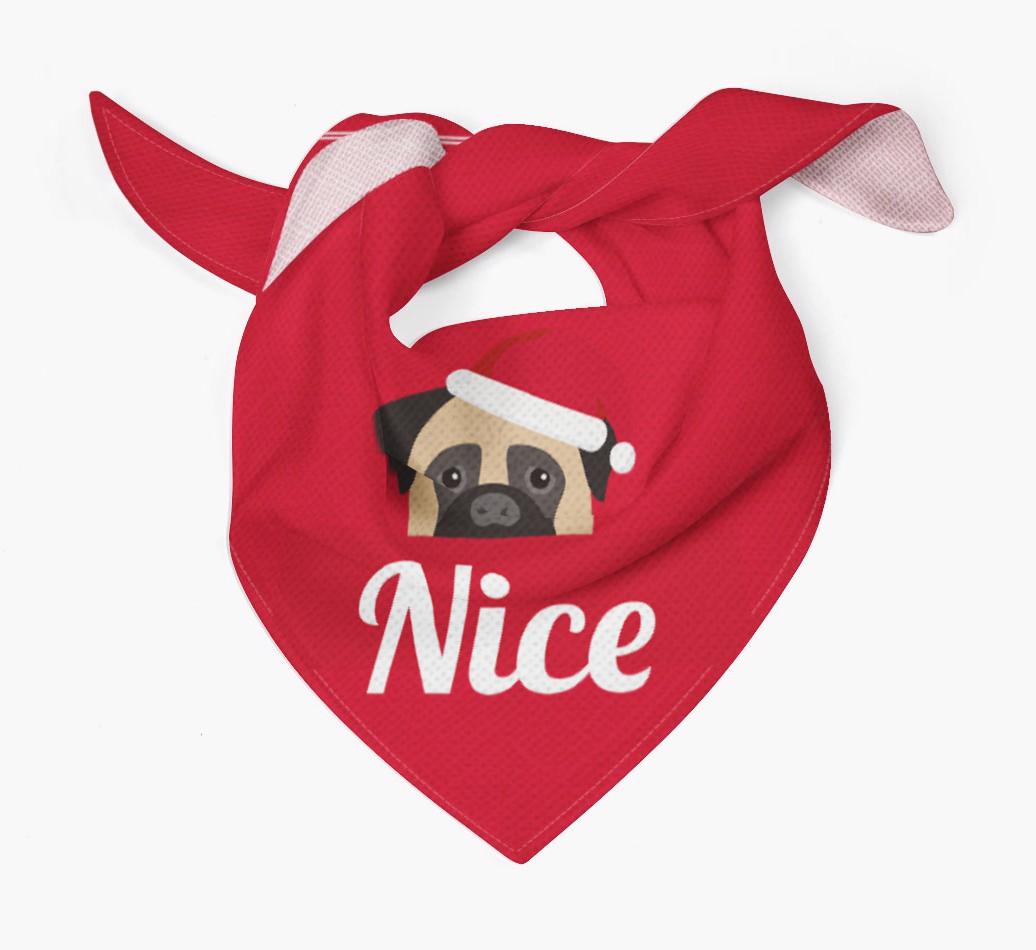 Nice: Personalized {breedFullName} Bandana