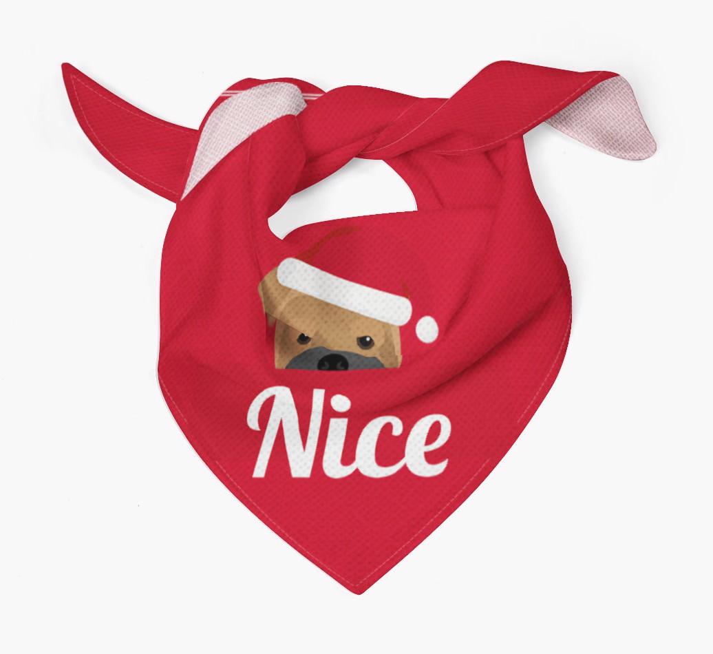 Nice: Personalized {breedFullName} Bandana