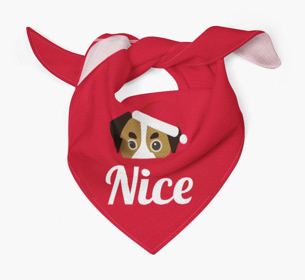 Nice: Personalized {breedFullName} Bandana