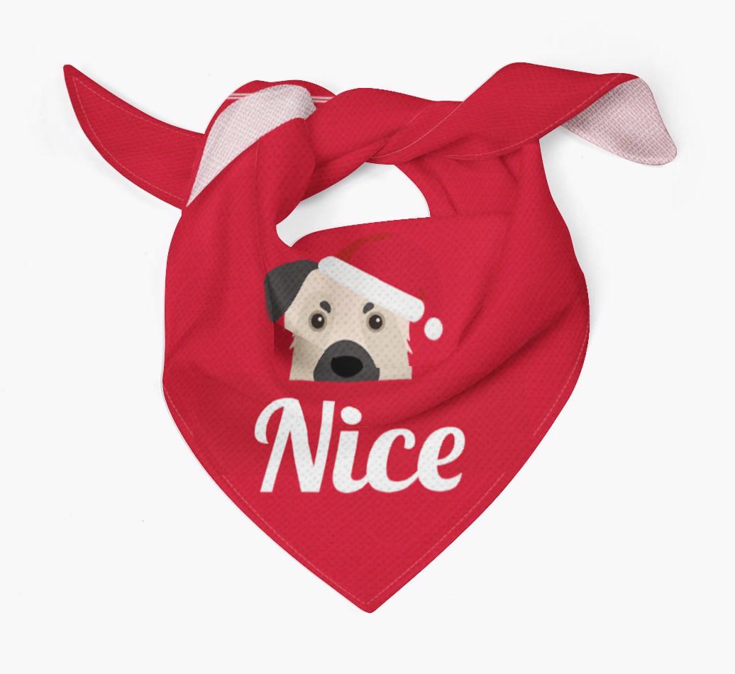 Nice: Personalized {breedFullName} Bandana