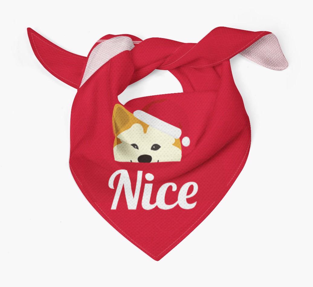 Nice: Personalized {breedFullName} Bandana