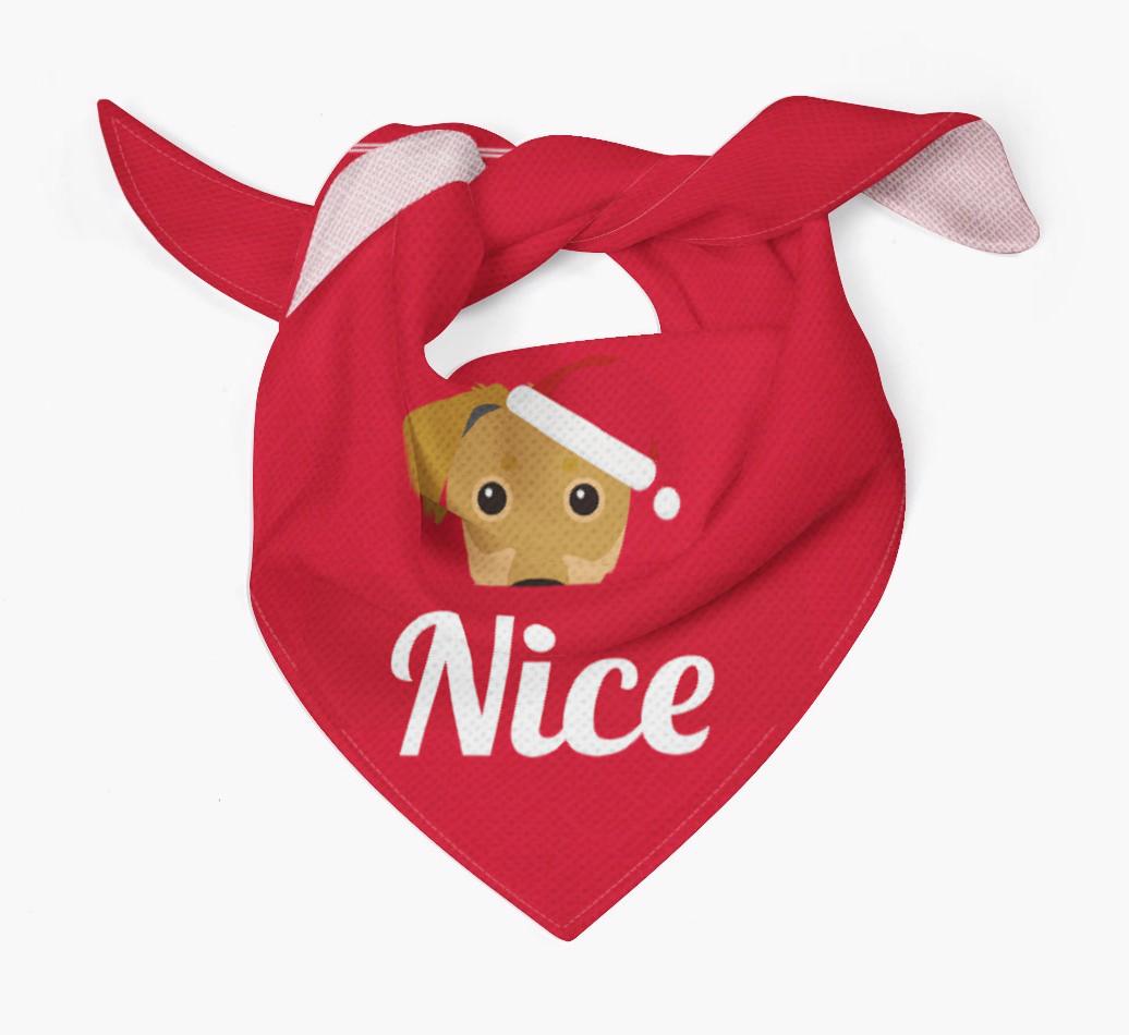 Nice: Personalized {breedFullName} Bandana