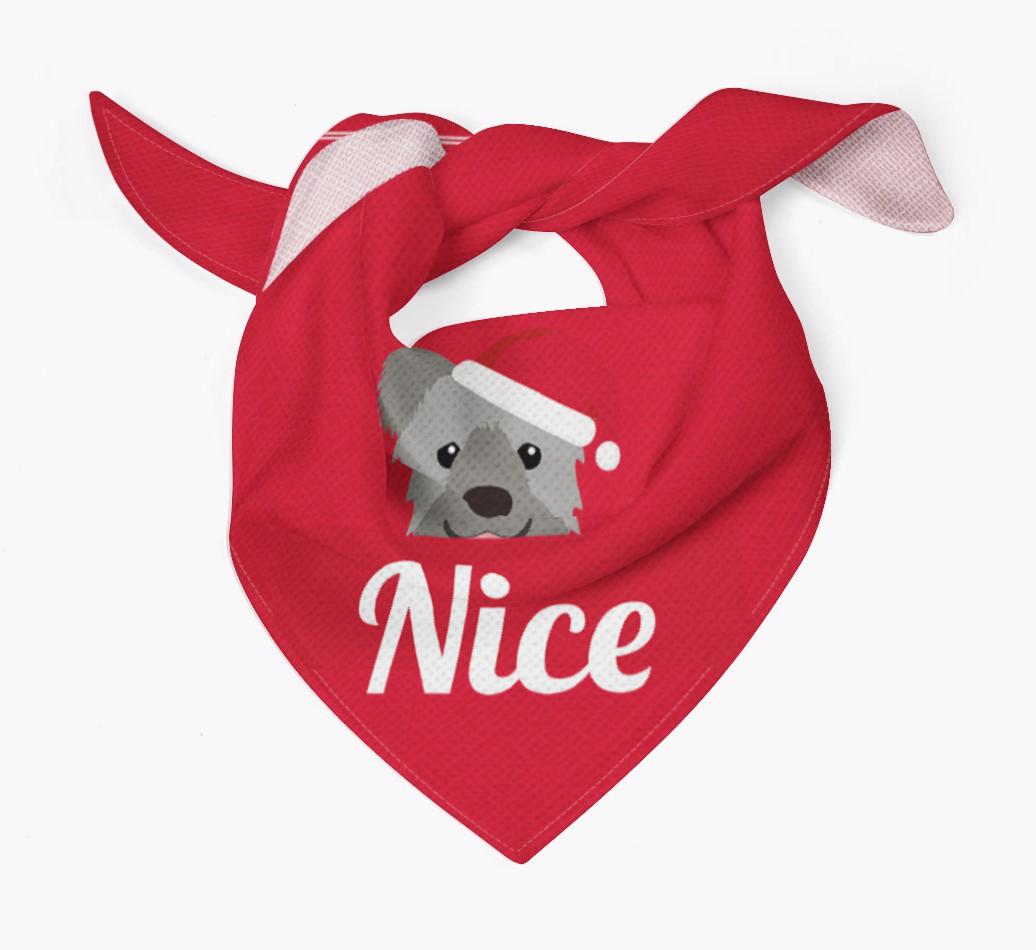 Nice: Personalized {breedFullName} Bandana