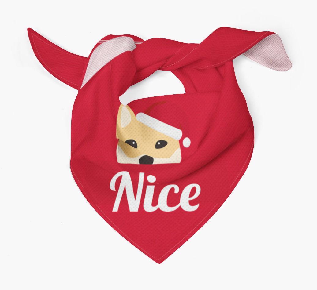 Nice: Personalized {breedFullName} Bandana