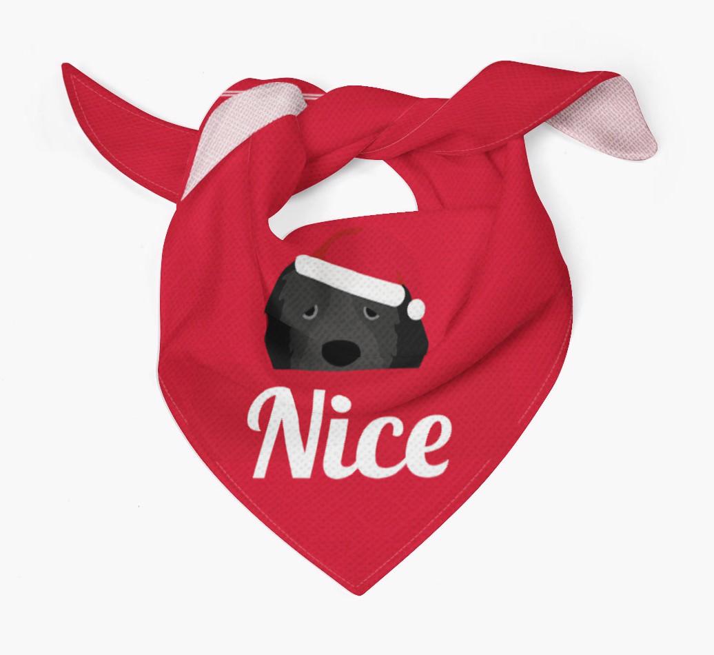 Nice: Personalized {breedFullName} Bandana