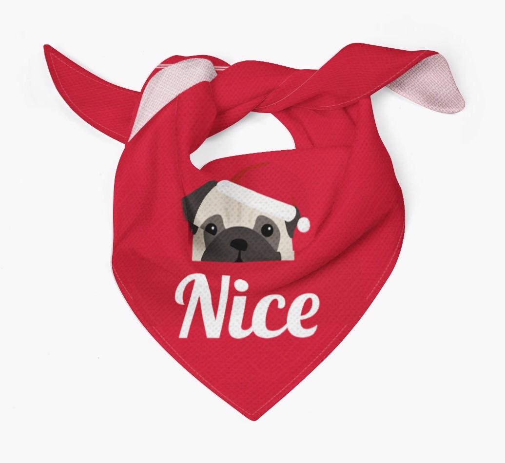 Nice: Personalised {breedFullName} Bandana