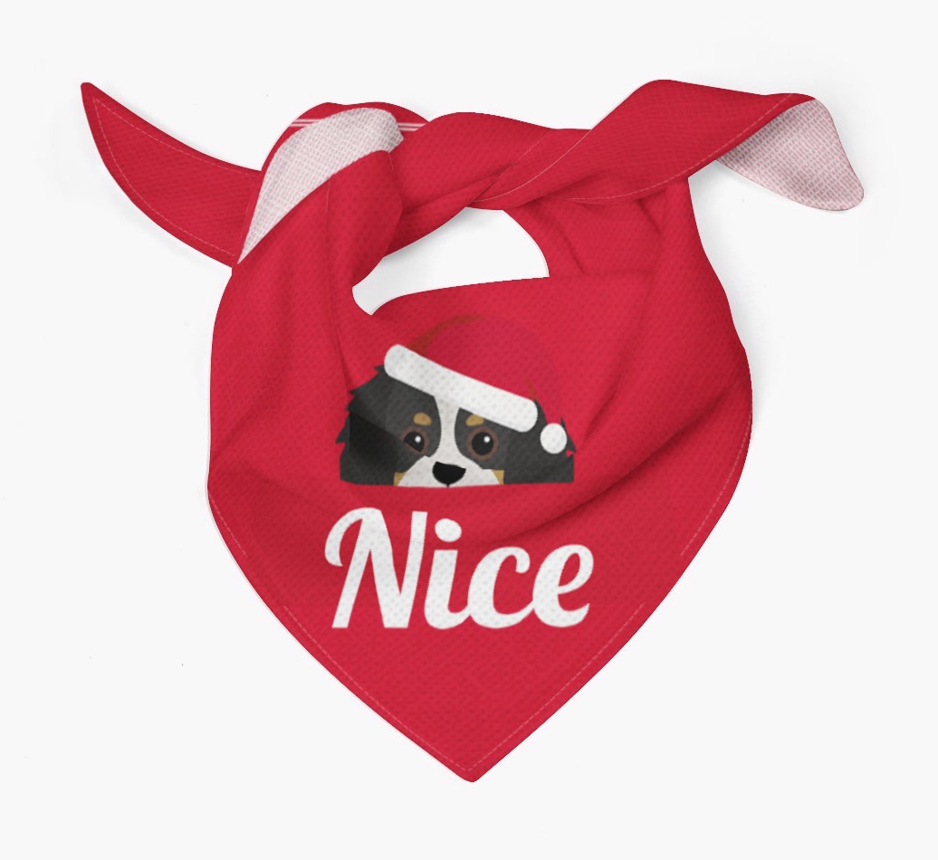 Nice: Personalized {breedFullName} Bandana