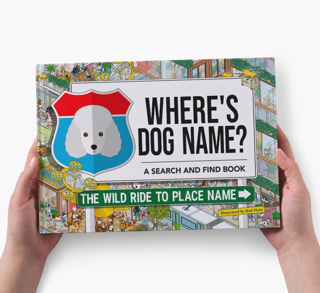 Personalised Dog Book - Where's Your Dog - Wild Ride