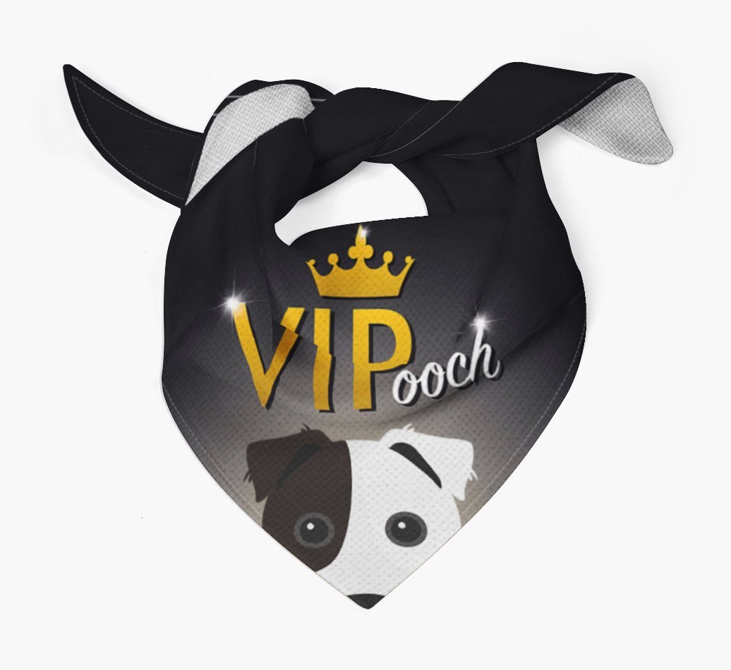 'VIPooch' - Personalised {breedFullName} Bandana