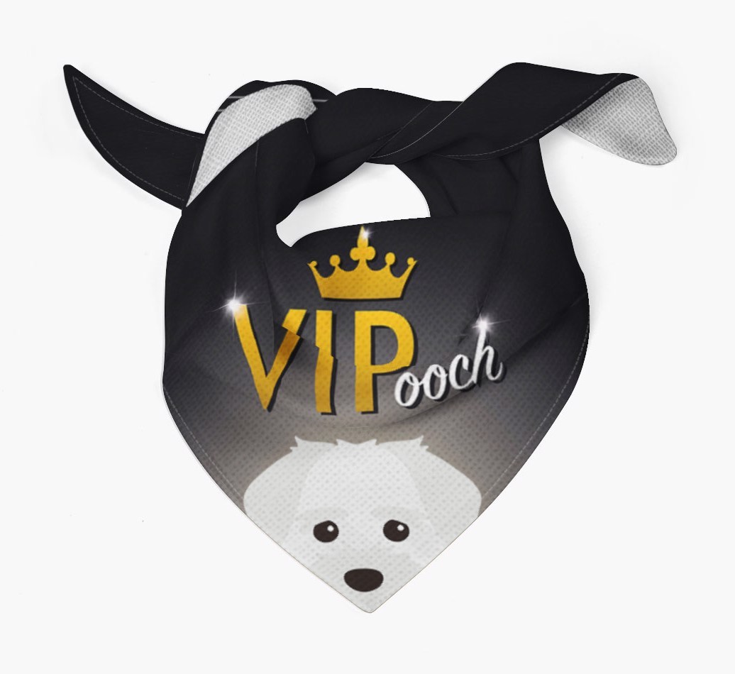 'VIPooch' - Personalised {breedFullName} Bandana