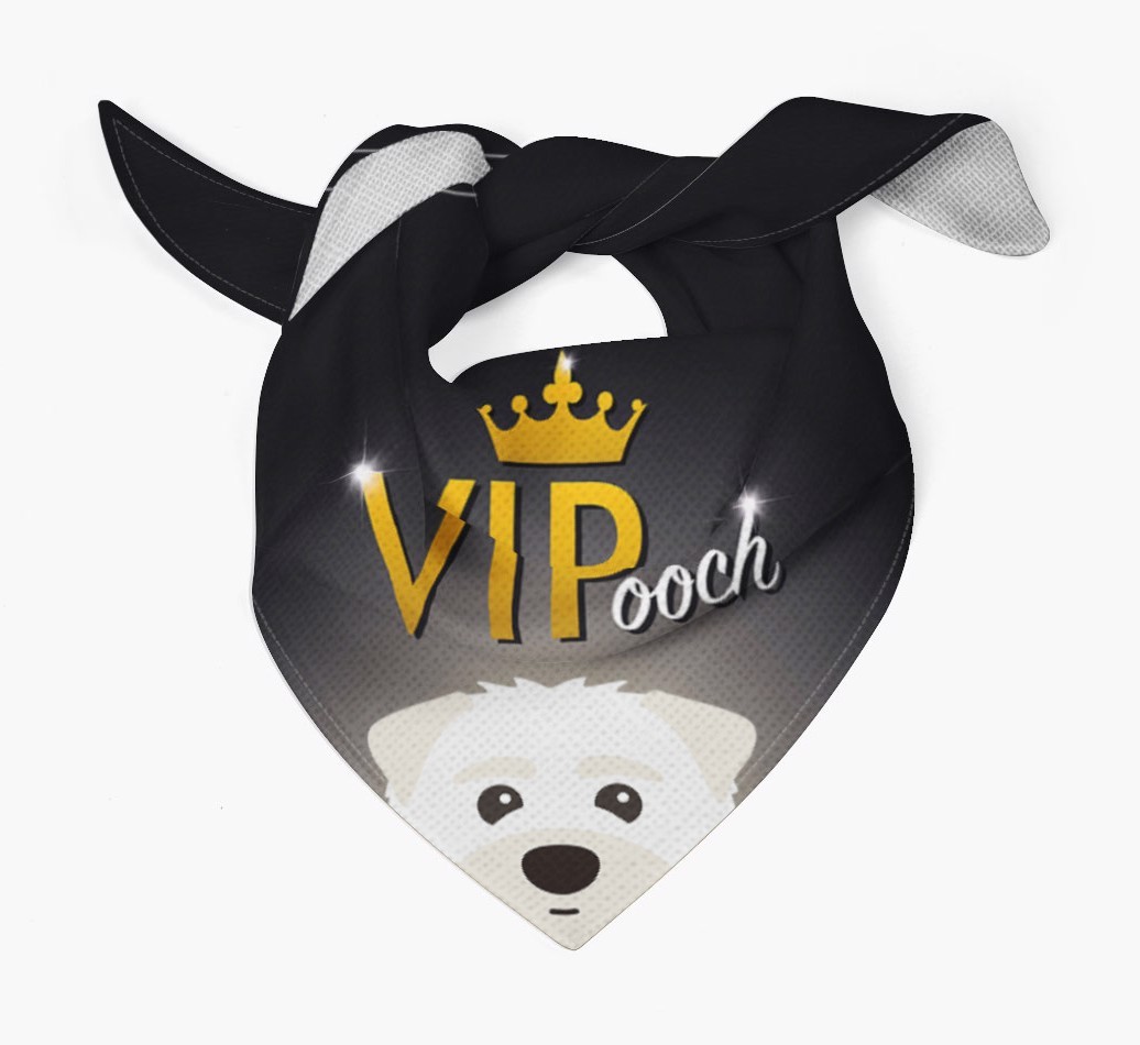 'VIPooch' - Personalised {breedFullName} Bandana