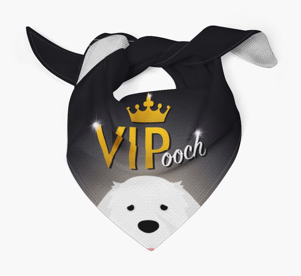 'VIPooch' - Personalised {breedFullName} Bandana