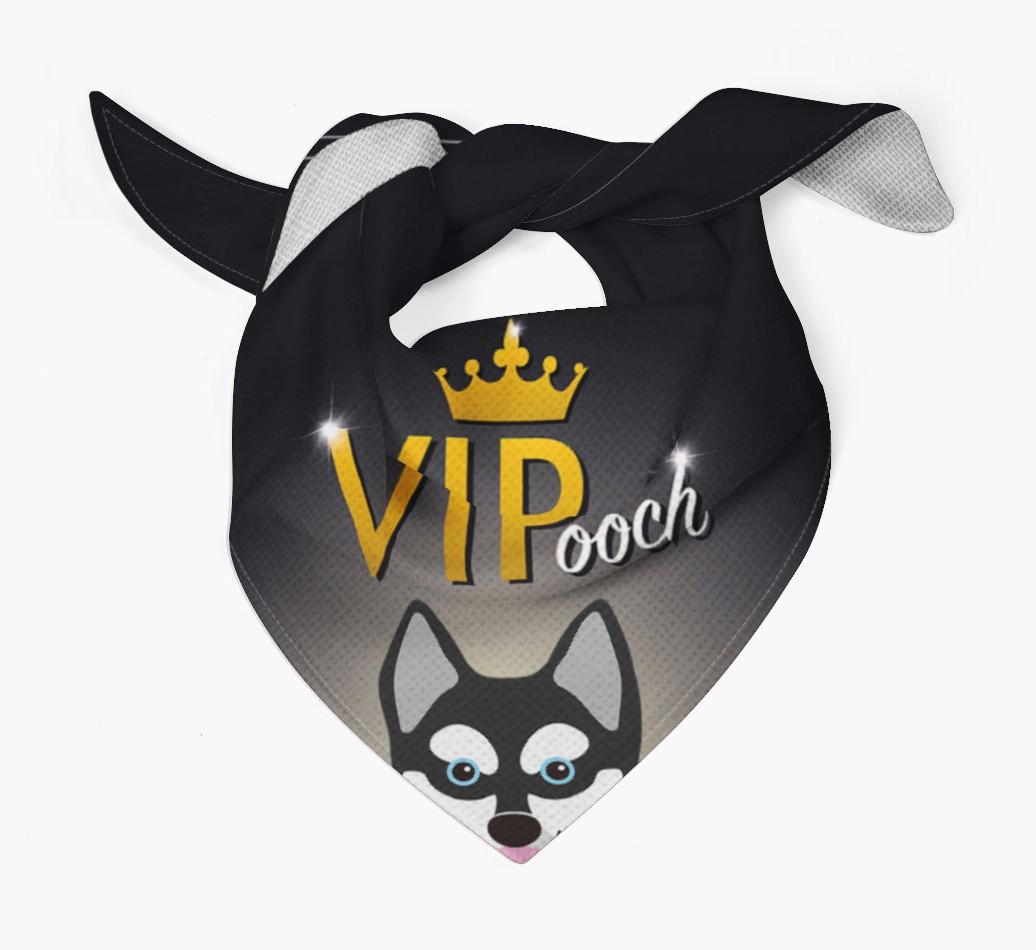 'VIPooch' - Personalized {breedFullName} Bandana