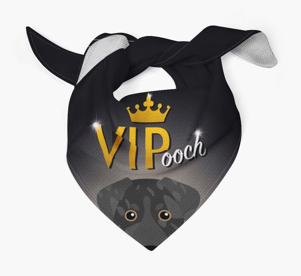 'VIPooch' - Personalized {breedFullName} Bandana