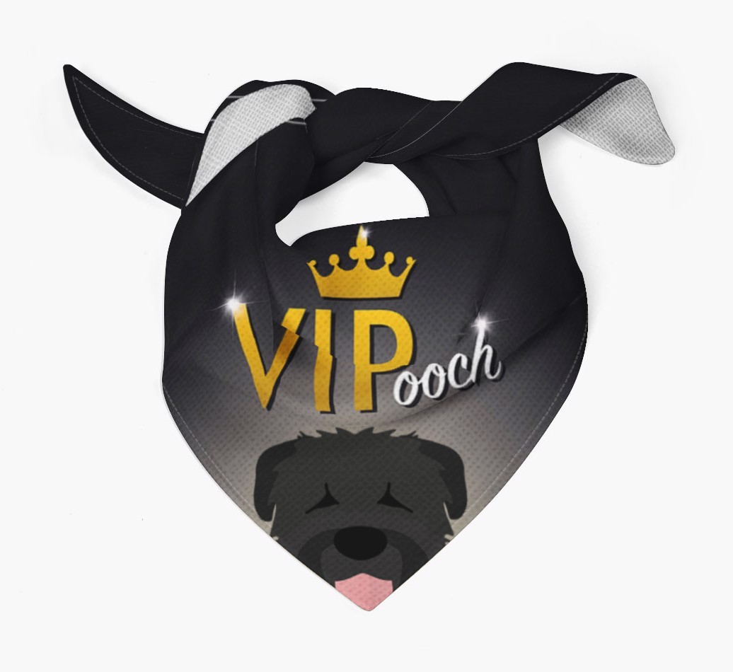 'VIPooch' - Personalized {breedFullName} Bandana
