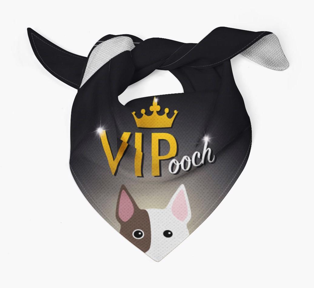 'VIPooch' - Personalized {breedFullName} Bandana