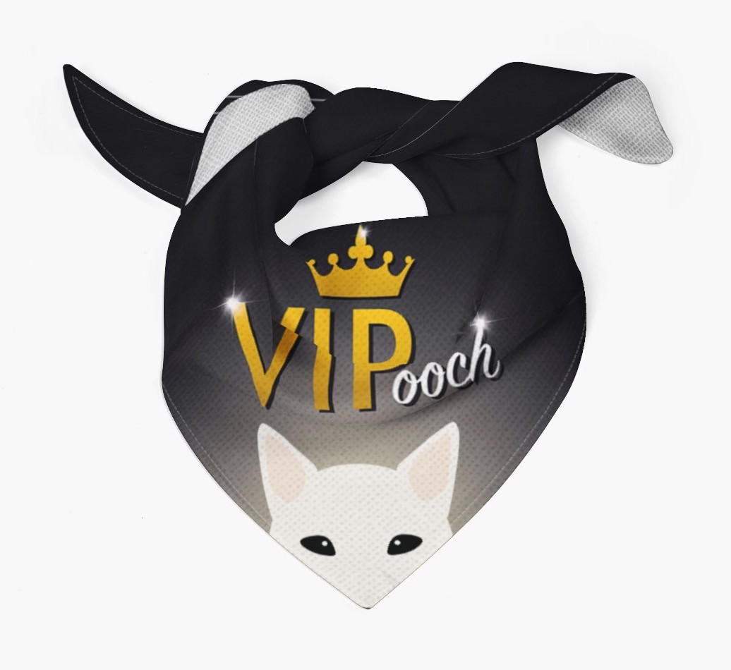 'VIPooch' - Personalized {breedFullName} Bandana