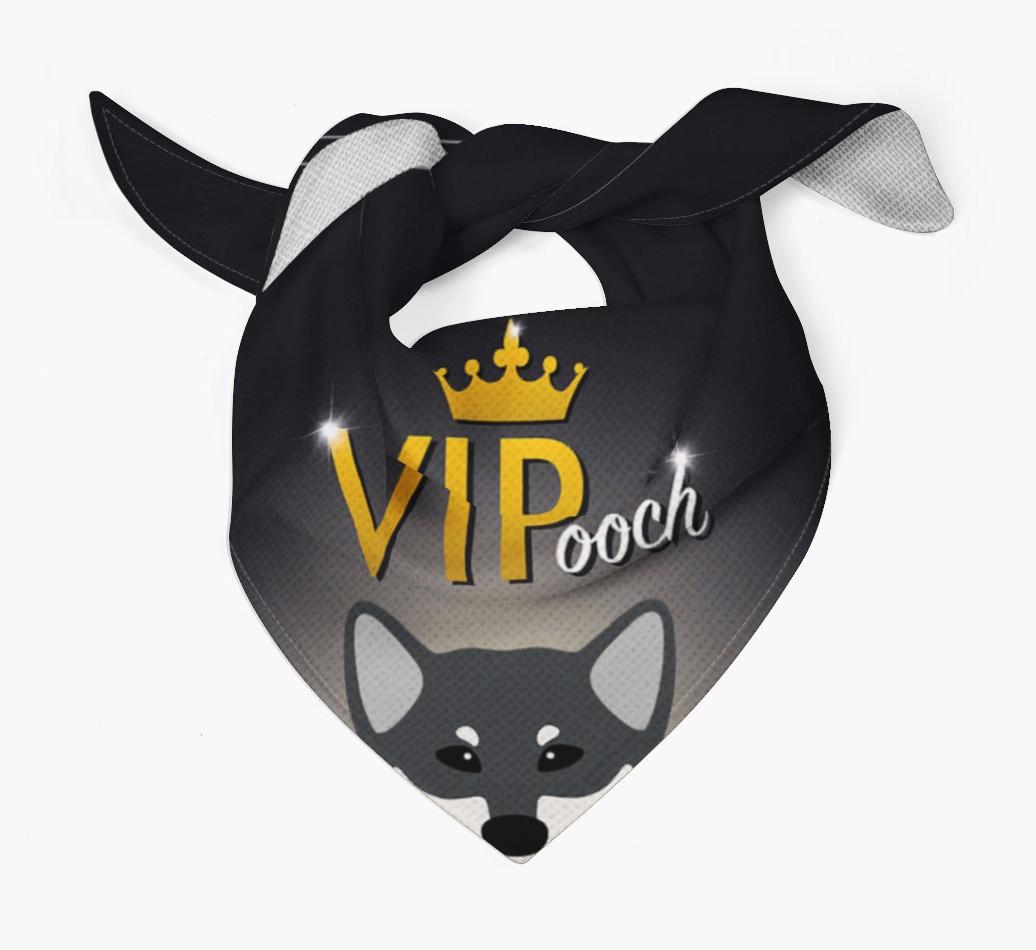 'VIPooch' - Personalized {breedFullName} Bandana