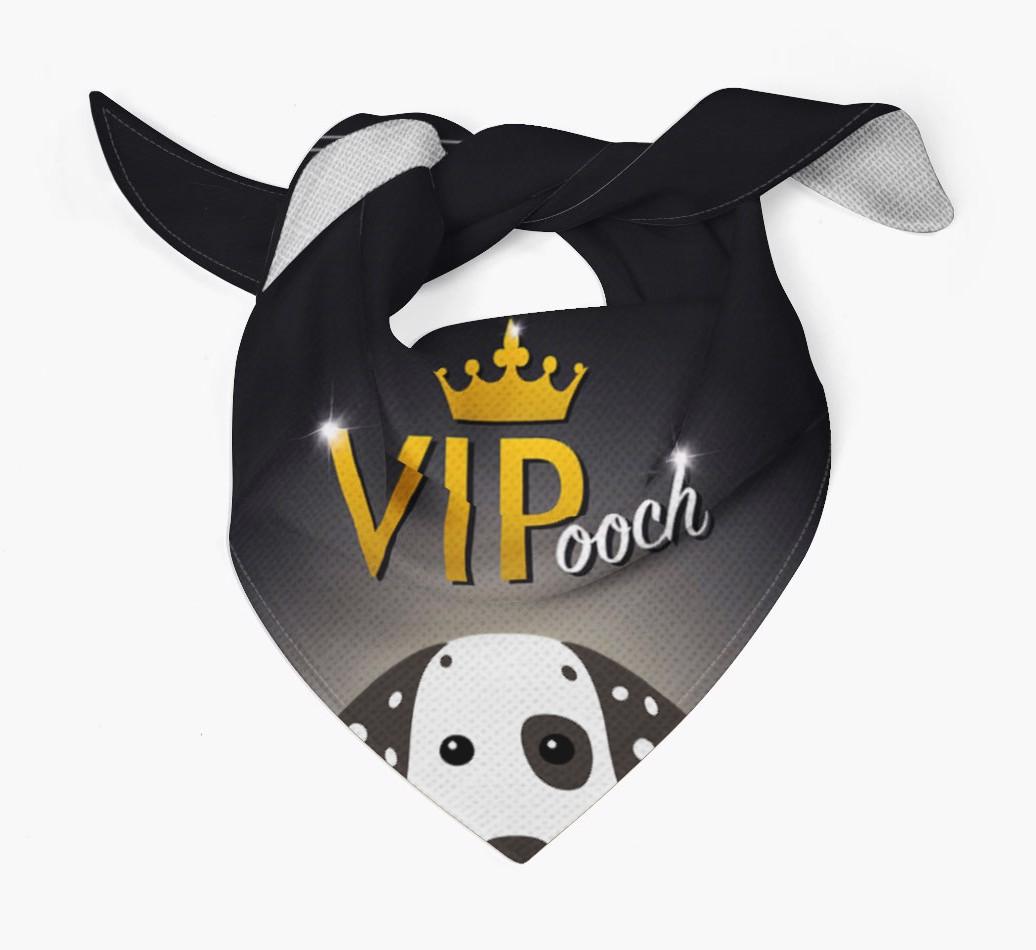 'VIPooch' - Personalized {breedFullName} Bandana