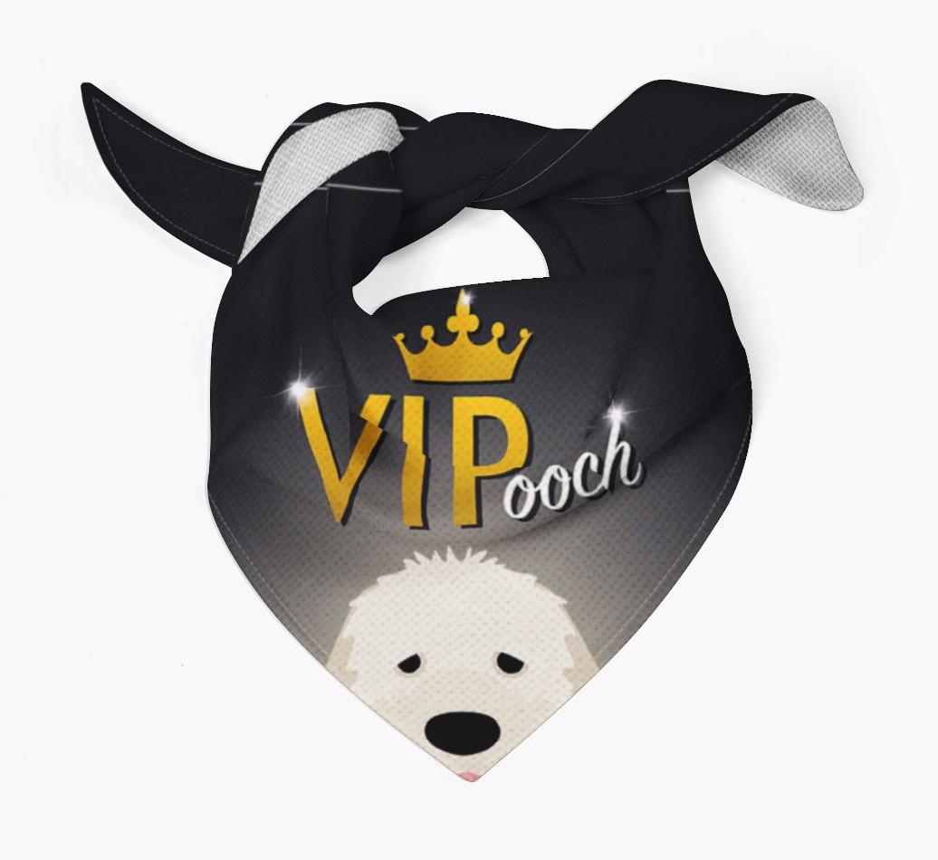 'VIPooch' - Personalized {breedFullName} Bandana