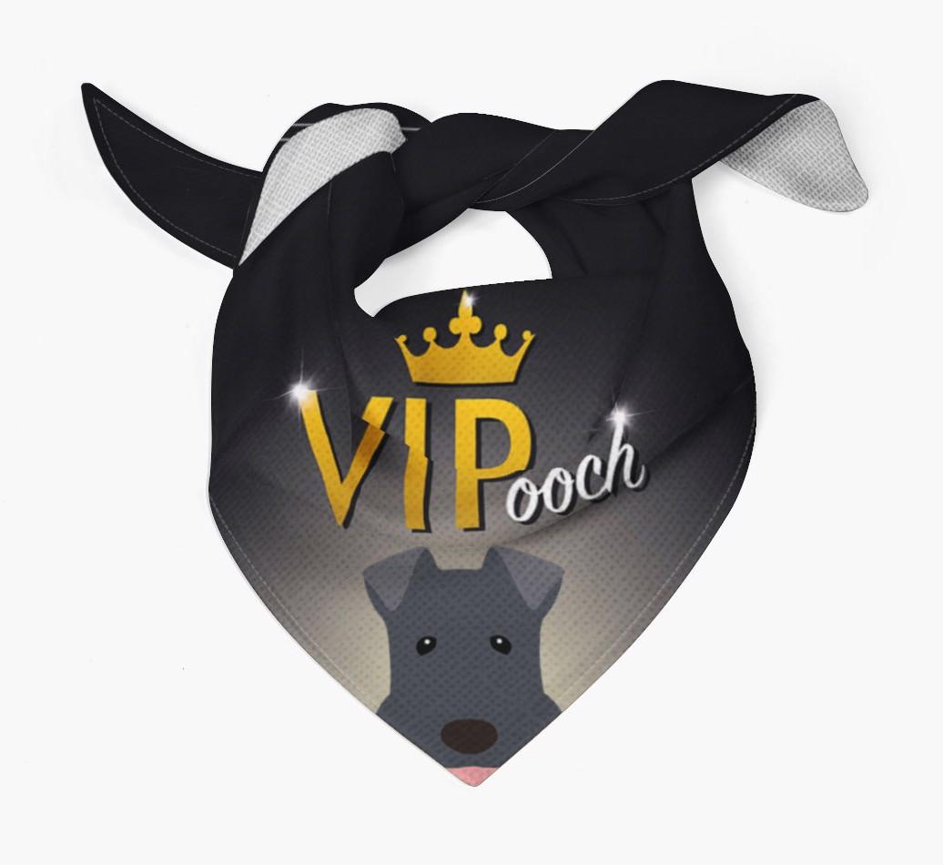 'VIPooch' - Personalized {breedFullName} Bandana