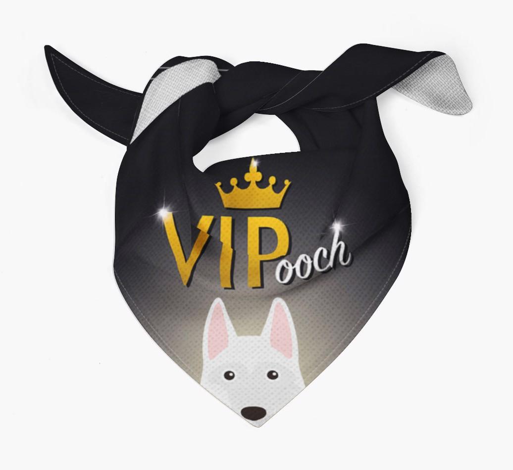 'VIPooch' - Personalized {breedFullName} Bandana