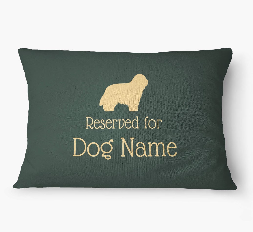 'Dog's Name' - Personalised {breedFullName} Dog Bed