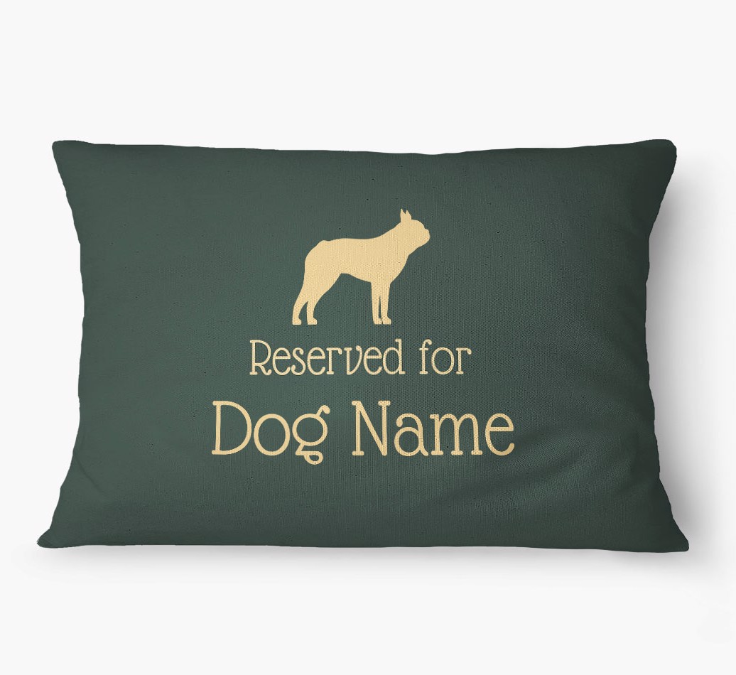 'Dog's Name' - Personalised {breedFullName} Dog Bed
