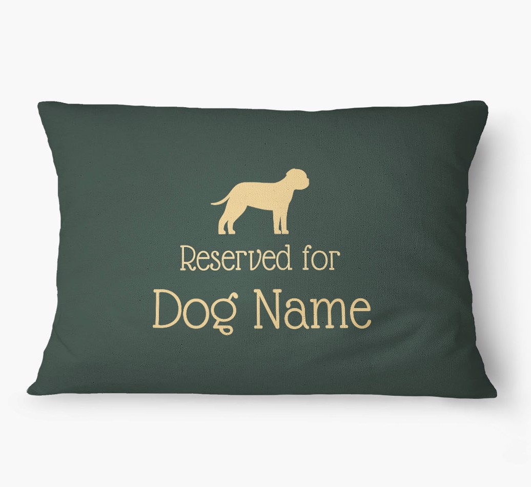'Dog's Name' - Personalised {breedFullName} Dog Bed