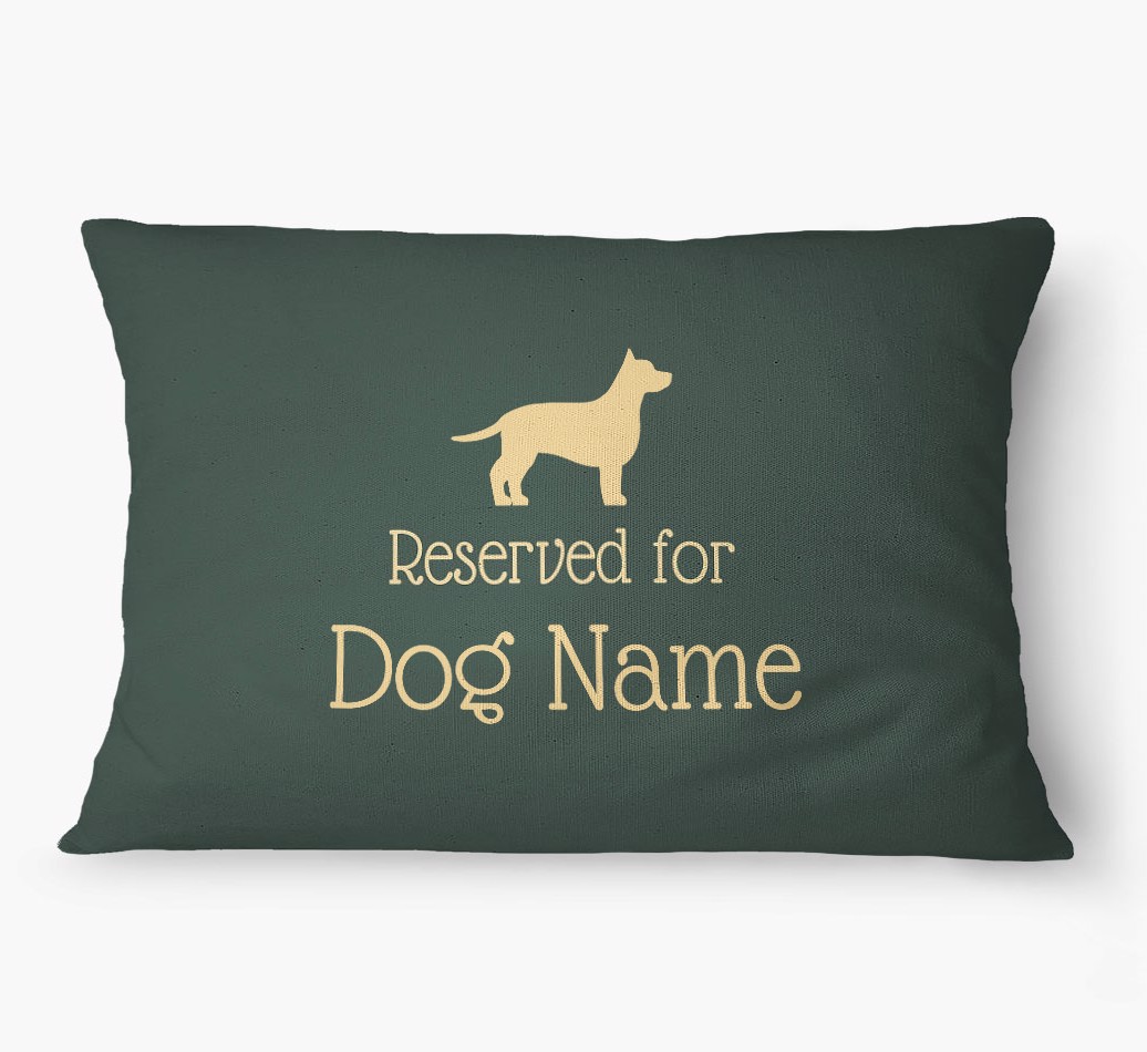 'Dog's Name' - Personalised {breedFullName} Dog Bed