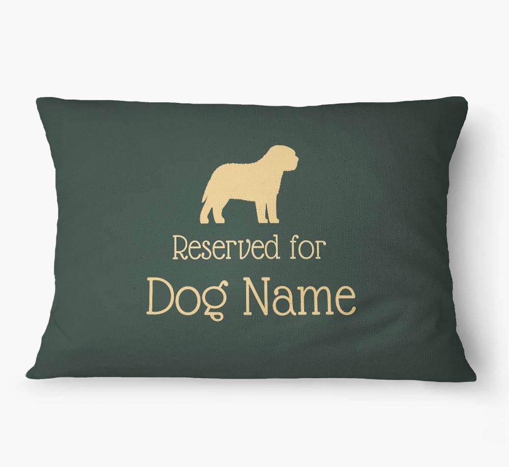 'Dog's Name' - Personalised {breedFullName} Dog Bed