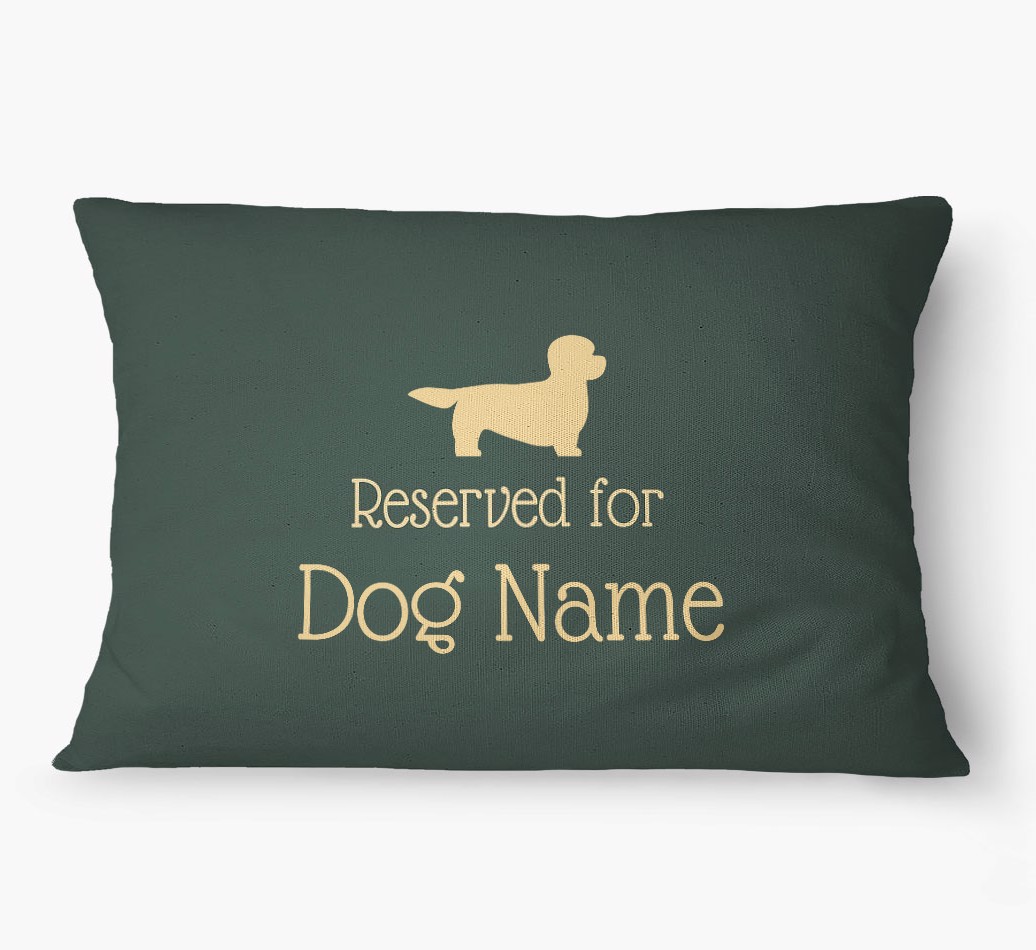 'Dog's Name' - Personalised {breedFullName} Dog Bed