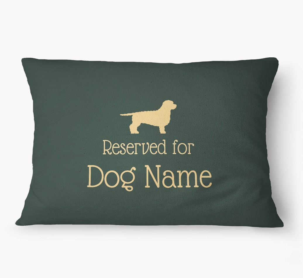 'Dog's Name' - Personalised {breedFullName} Dog Bed