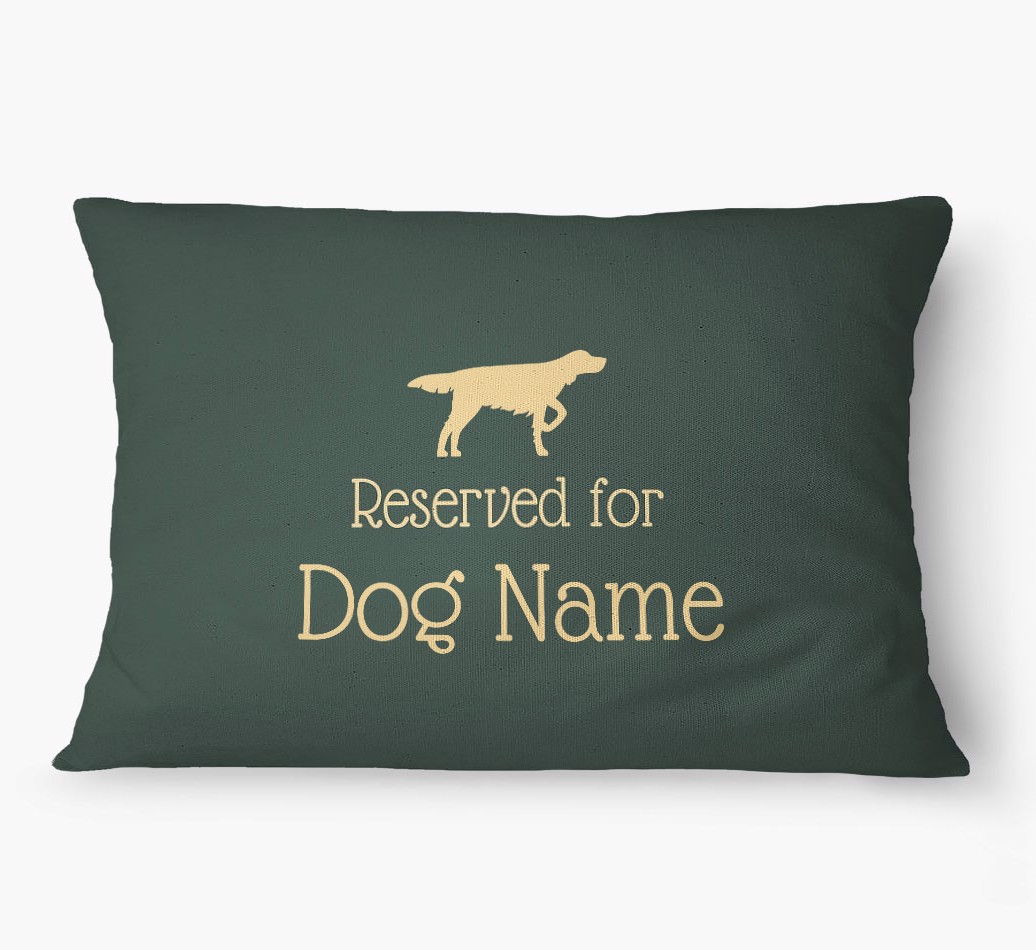 'Dog's Name' - Personalised {breedFullName} Dog Bed