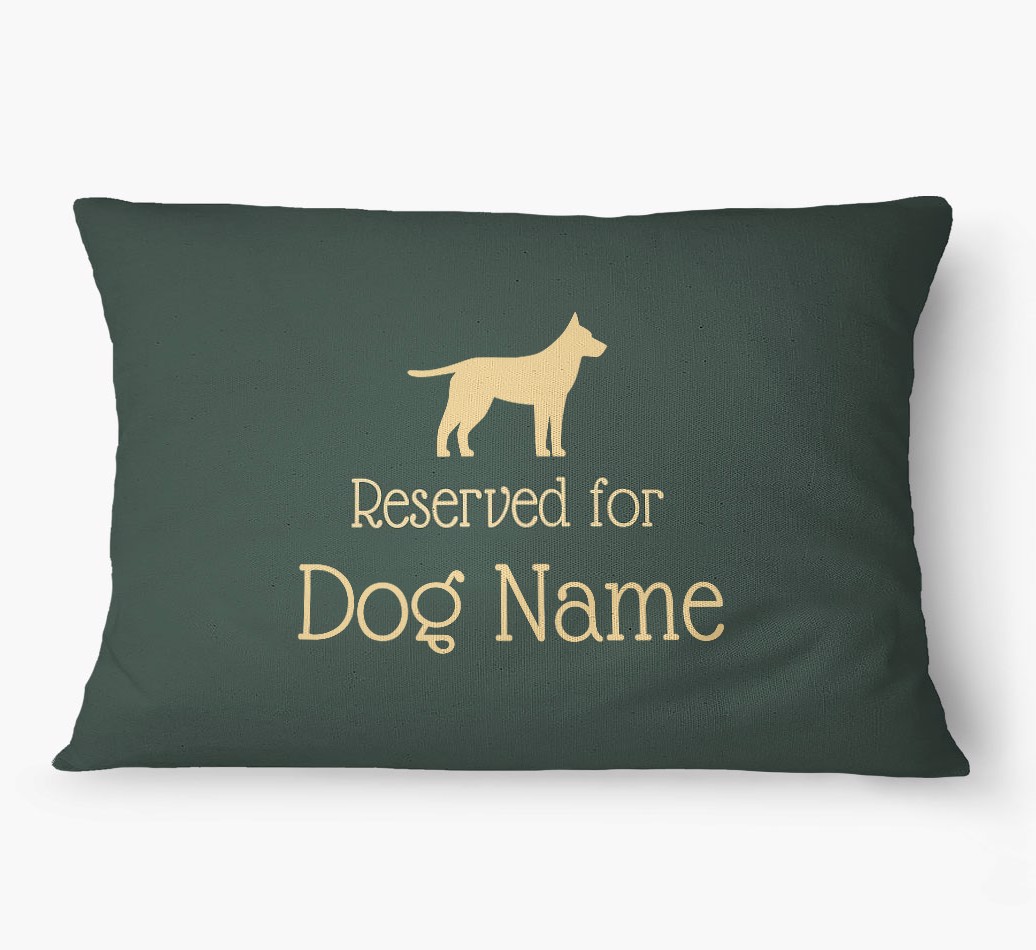 'Dog's Name' - Personalised {breedFullName} Dog Bed