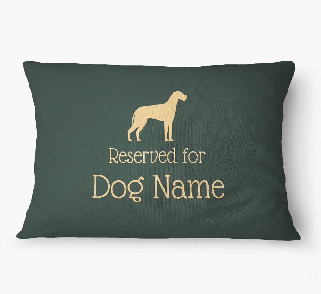 'Dog's Name' - Personalised {breedFullName} Dog Bed